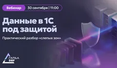 Данные в 1С под защитой Практический разбор «слепых зон»